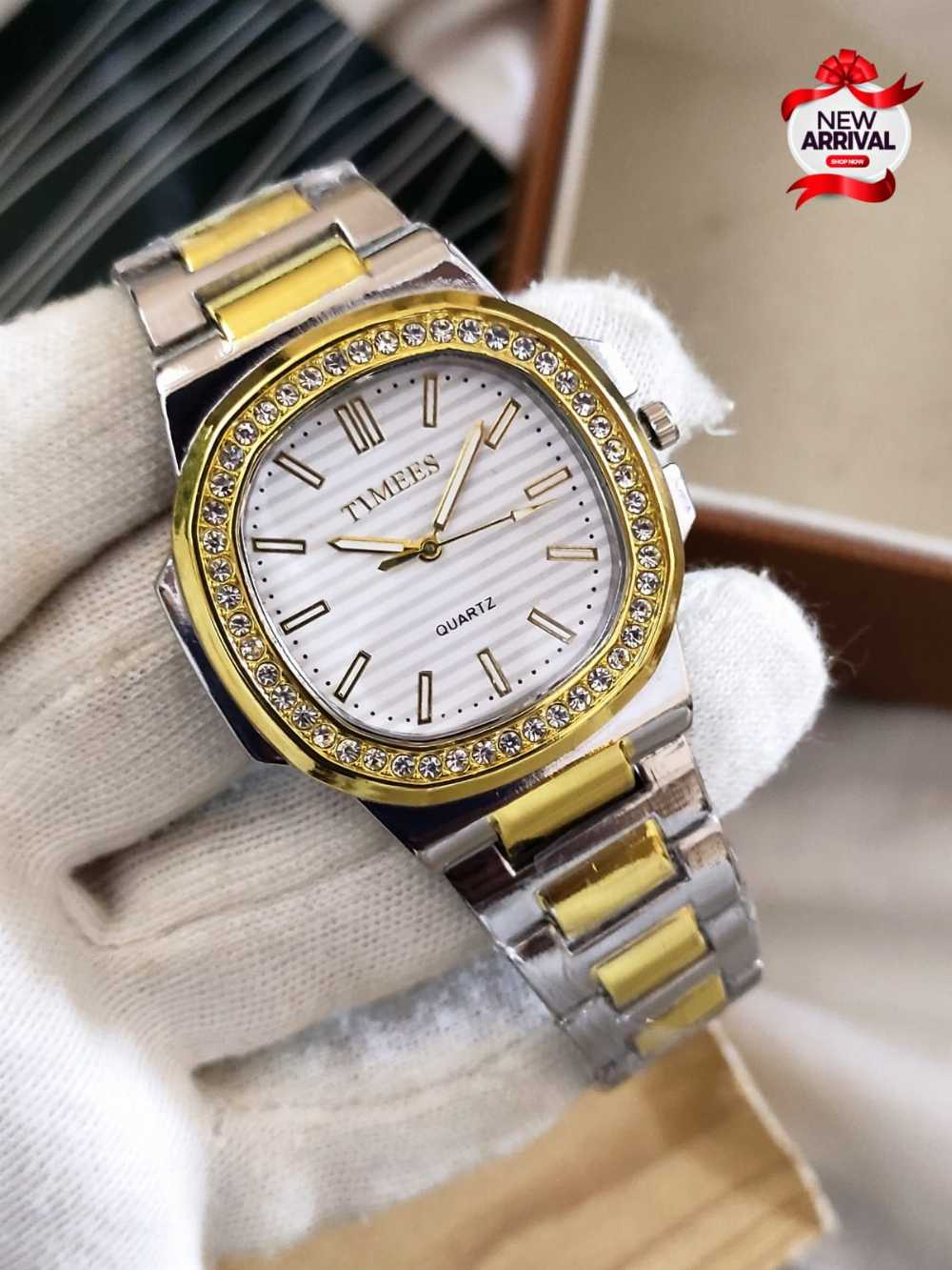 ⌚ Men’s Stylish Chain Watch  -  Multi Color Classic Style Premium Look Steel Chain Watch for Men